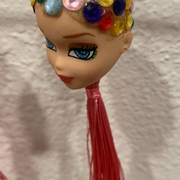 Dangerously Cute Doll Head Earrings - Picture 3 of 8